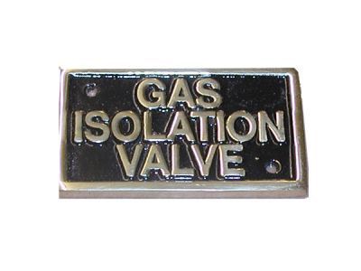 Gas label