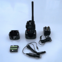 Handheld marine VHF two way radio